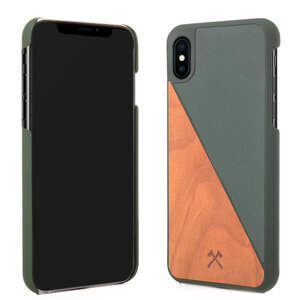iPhone Hülle EcoSplit aus Holz und Kunstleder - Woodcessories