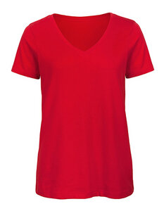 Inspire V-Ausschnitt T-Shirt / Damen / Lady  140 gr /m² bis Größe 2XL - B&C Collection