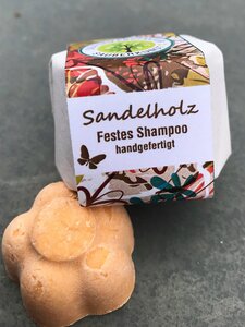 Sandelholz festes Shampoo  - Sauberkunst