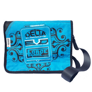 Messenger bag Size M hergestellt aus gebrauchten Kites UNIKAT - Beachbreak