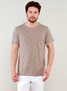T-Shirt aus Bio Baumwolle mit Allover-Print - ORGANICATION