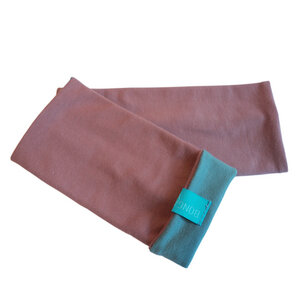 Armstulpen altrosa/graublau - bingabonga