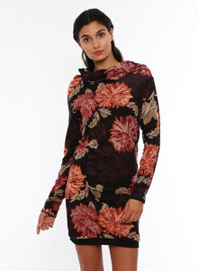 4inONE Blumenkleid & Pullover in Einem! aus Bio Baumwolle - LASALINA