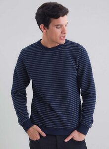 Basic Ringel Sweatshirt aus Bio Baumwolle - ORGANICATION