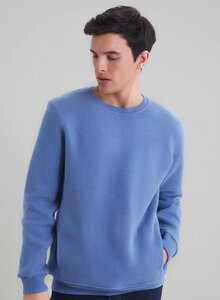Sweatshirt mit seitlichen Eingriffstaschen aus Bio Baumwolle - ORGANICATION