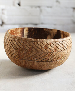 Aztec Coconut Bowl - Balu Bowls