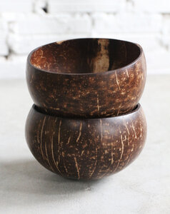Smooth Coconut Bowl handgefertigt - Balu Bowls