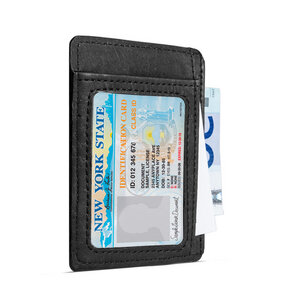 Kork Karten-Portemonnaie mit Sichtfenster - corkor