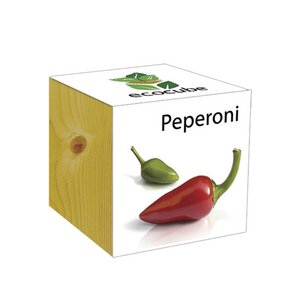 ecocube Peperoni - Holzwürfel - Extragoods