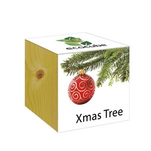 ecocube Xmas Tree - Holzwürfel - Extragoods