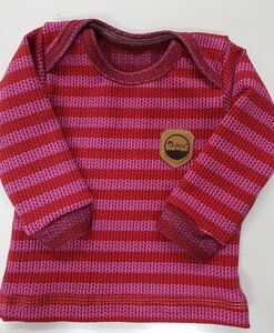 Babyshirt Knit-Knit-Stripes in 2 Farben - Omilich