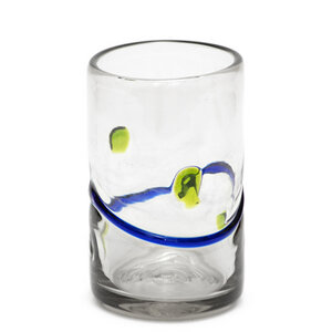 Glas AGUA aus Recyclingglas, mundgeblasen - GLOBO Fair Trade