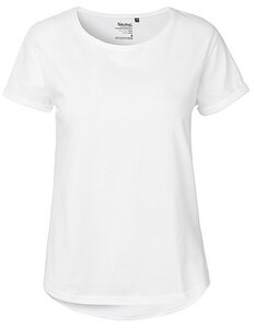 Damen Roll Up Sleeve T-Shirt von Neutral Bio Baumwolle Rollärmel - Neutral