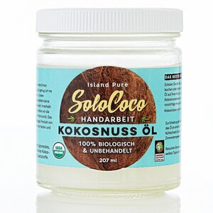 Kokosöl - fair trade, bio & nachhaltig in verschiedenen Größen - SoloCoco