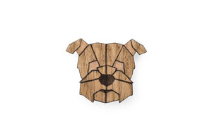 Brosche aus Holz - Herman | Mode Schmuck - BeWooden