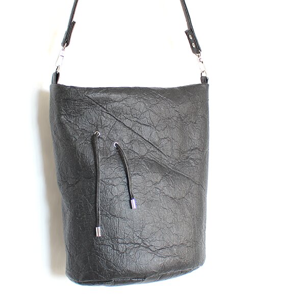 Belaine Manufaktur Grosse Schwarze Tasche Aus Pinatex Vegan Tote Bag Avocadostore