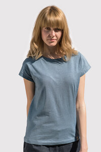 Bio-Baumwoll-T-Shirt "Paula 2.0" - Grenz/gang