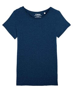 Damen Basic T-Shirt aus 100% Baumwolle (Bio)  - YTWOO