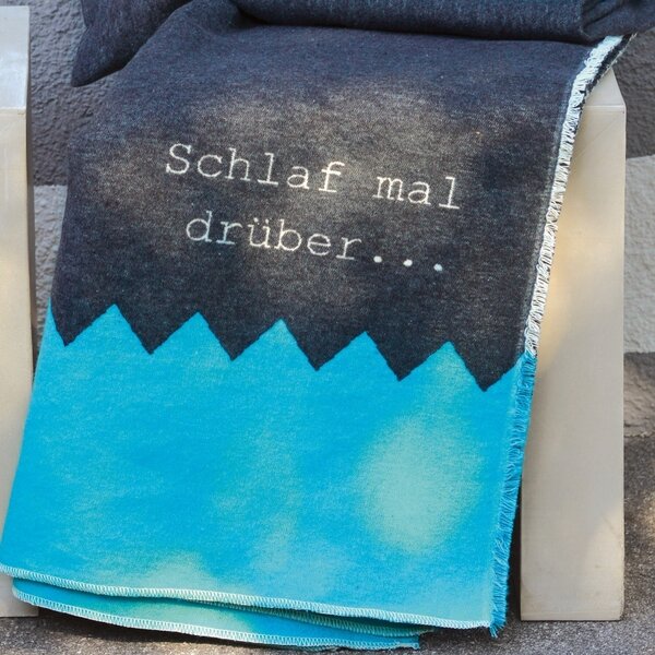 David Fussenegger ECO FlanellAllzweckdecke schlaf mal drüber