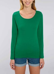 Damen Langarm T-Shirt, Longsleeve aus 100% Baumwolle (Bio) - YTWOO