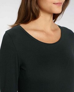 Damen Langarm T-Shirt, Longsleeve aus 100% Baumwolle (Bio) - YTWOO