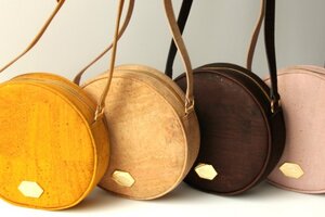 Korktasche Circle Bag - Runde Handtasche aus Kork - verschiedene Farben - MATES OF NATURE