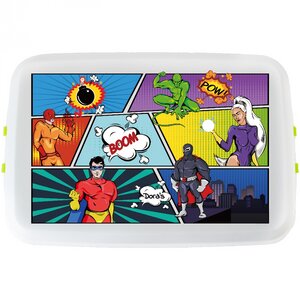 Lunchbox mit Druck Comic  - Biodora