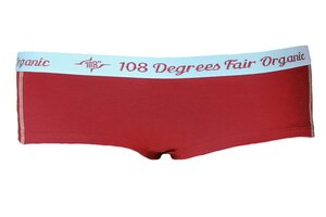  4er Pack Damen Hot Pants chili GOTS - 108 Degrees