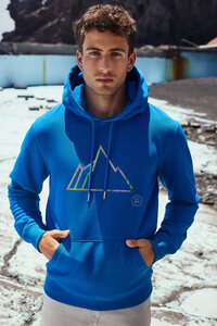 Unisex Hoodie mit Motiv / FADED MOUNTAIN - Kultgut