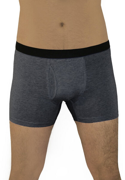 Albero - 5 er Pack Herren Boxershorts Bio-Baumwolle Unterhose blau-lila ...
