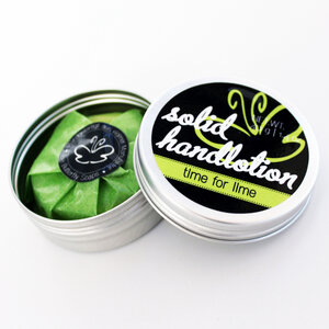 Feste Handcreme Handzahm "Time for Lime" - Eve Butterfly Soaps