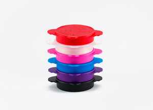 Ruby Clean - faltbarer Reinigungsbecher aus Silikon zum Sterilisieren von Menstruationstassen - Ruby Cup