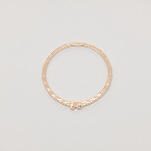 Ring 'sparkle hammered' - fejn jewelry