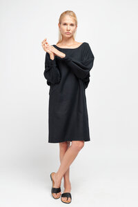 MERYL - Damen Kleid in Web-Optik aus Bio-Baumwolle - SHIPSHEIP
