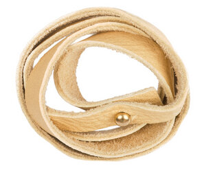 Armband aus Rhabarberleder - deepmello