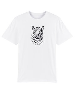 Bio Herren Rundhals T-Shirt "Spark - Tiger" - Human Family