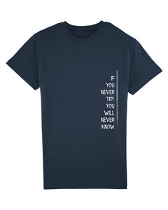 Herren Bio Sommer T-Shirt - Touch "If U try" in 3 Farben - Human Family