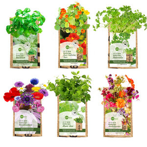 Let it grow - Hängegarten Blumen / Kräuter - Fairtrade Upcycling - SuperWaste