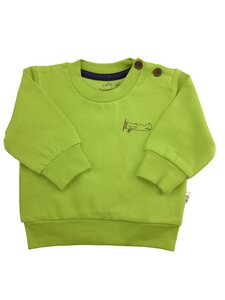 Baby Sweatshirt kiwi Bio Baumwolle EBi & EBi - EBi & EBi