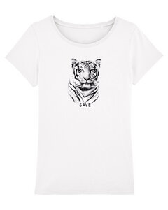 Bio Damen T-Shirt "Faith - Tiger"  - Human Family