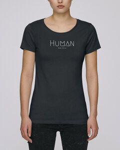 Bio Damen Sommer T-Shirt "Faith - Human" in 6 Farben - Human Family