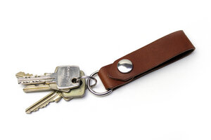 Schlüsselanhänger ELLON aus pflanzlich gegerbtem Leder - Pack & Smooch