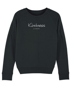 Bio Damen Sweatshirt - Feel Kindness - in 4 Farben - Human Family