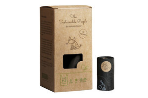 Biologisch abbaubare Hundekotbeutel mit Henkel, 112 Stück - The Sustainable People