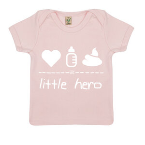 little hero – Baby Shirt  - DENK.MAL Clothing