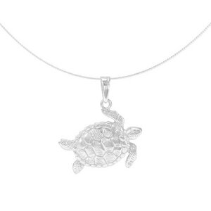 Silber Kette Schildkröte Fair-Trade und handmade - pakilia