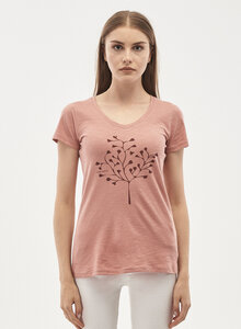 T-Shirt aus Bio-Baumwolle mit Baum-Motiv - ORGANICATION