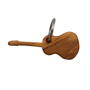 Schlüsselanhänger aus Holz "Gitarre" - Mitienda Shop
