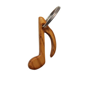 Schlüsselanhänger aus Holz "Note" - Mitienda Shop