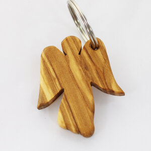 Schlüsselanhänger aus Holz "Engel" - Mitienda Shop
